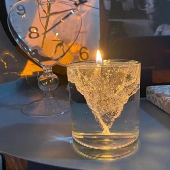 Creative Floating Iceberg Candle Cup