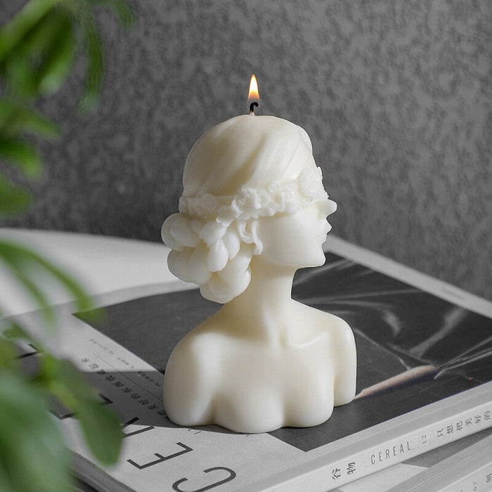 Clytie Figurine Scented Candle