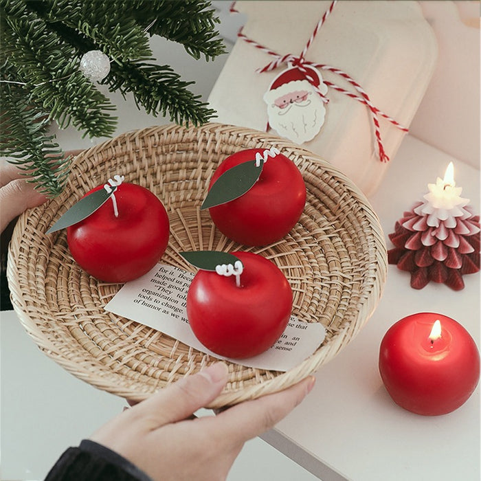 Apple Shaped Scented Candle