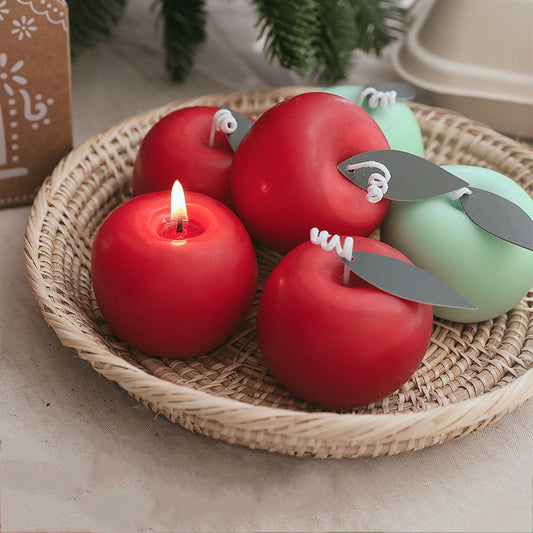 Apple Shaped Scented Candle
