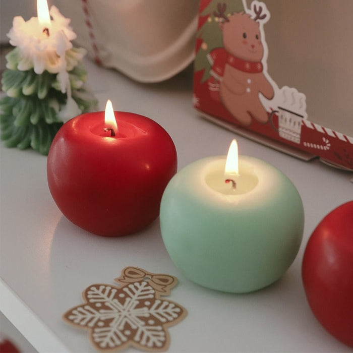 Apple Shaped Scented Candle