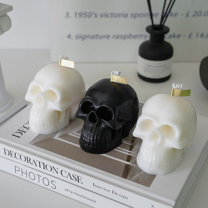 Creative Skull Shaped Scented Candle