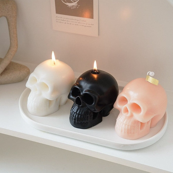 Creative Skull Shaped Scented Candle